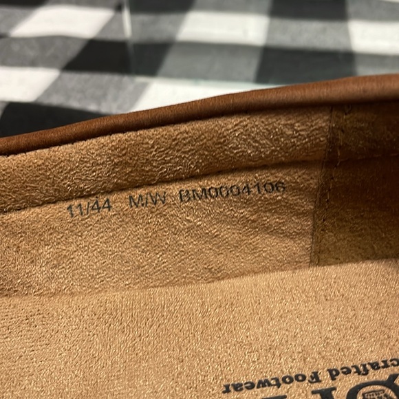 Born Naldo Rust Maple Leaf Nubuck Leather Slip On Shoes Loafers BM0004116 Men 11 - Picture 10 of 13